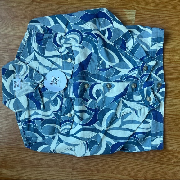 Patterned jean jacket - Picture 4 of 5